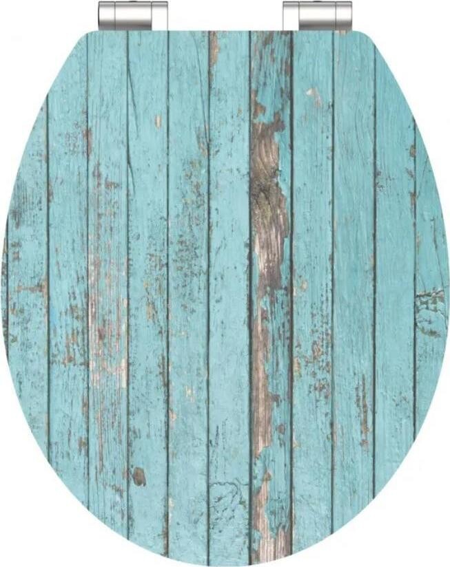 SCHÜTTE BLUE WOOD MDF HG, Soft Close
