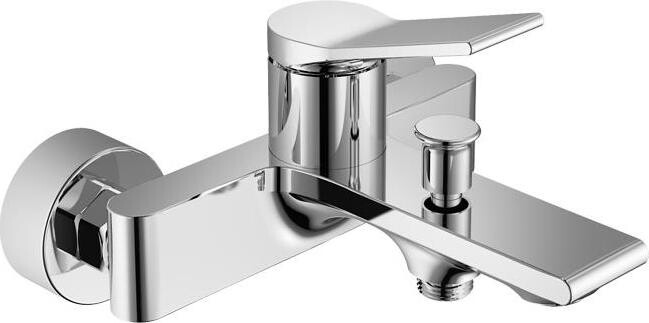 AQUALINE BOLERO nástenná vaňová batéria, chróm BC010