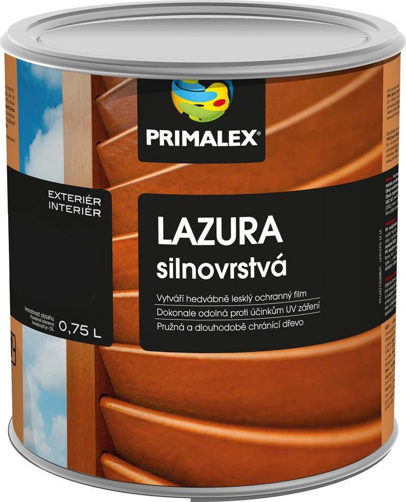 PPG Primalex lazura silnovrstvá dub, 0,75 l