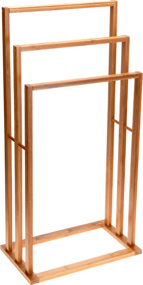 Bathroom Solutions Koupelnový věšák na ručníky Bamboo, 3ramenný