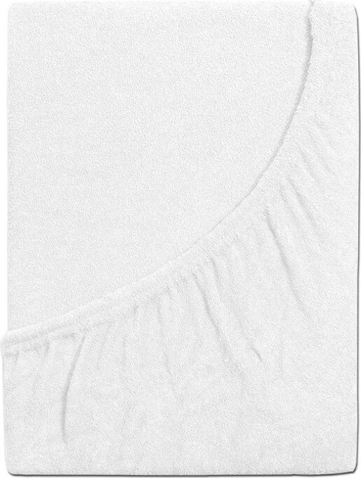 B.E.S. PETROVICE Prestieradlo Froté PERFECT 90 × 200 cm, biele