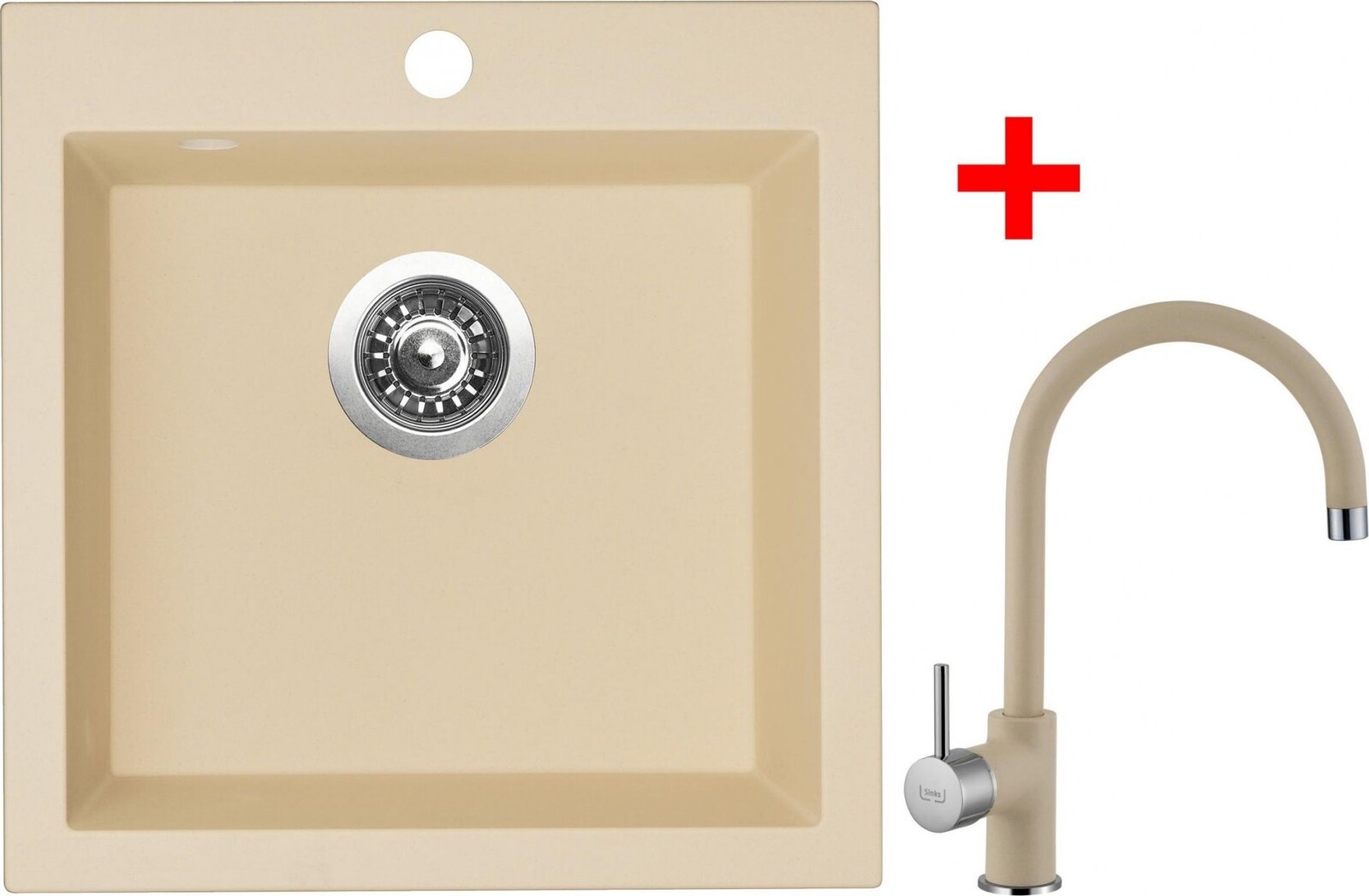 Sinks Viva 455 Sahara + Vitalia GR
