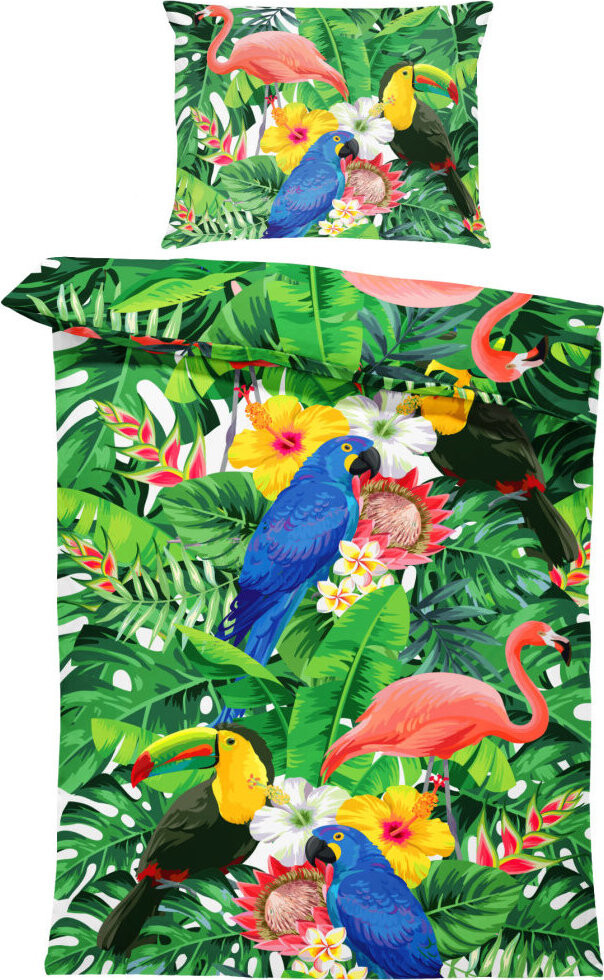 IMPAR Obliečky Tropical, 140 × 200 cm + 90 × 70 cm