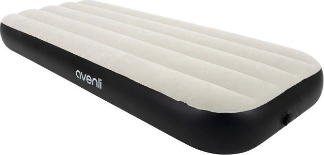 Avenli 24163 Nafukovací matrace 191 × 76 × 25 cm, černo-bílá