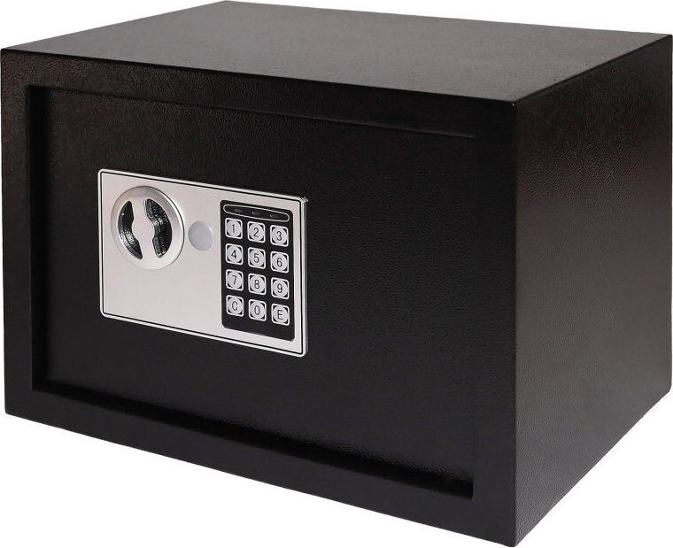 Bauerkraft G-618 Digitální trezor 35 × 25 × 25 cm, černý