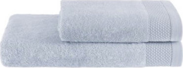 Soft Cotton Bamboo Sada ručník a osuška 2 ks, sv. modrá