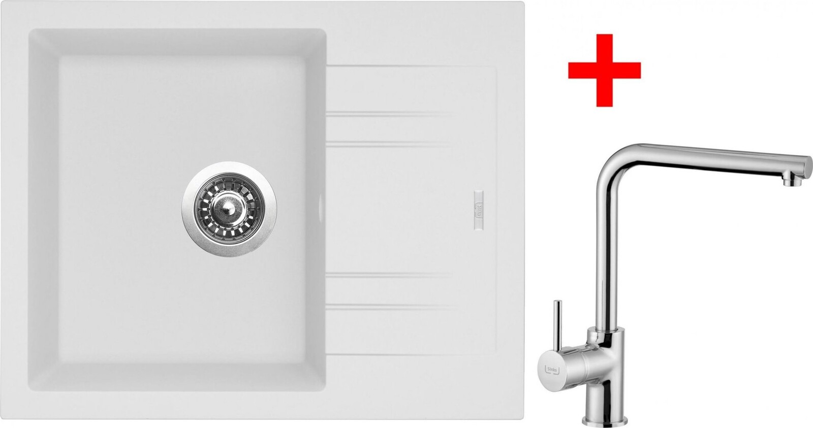 Sinks Linea 600 Milk + Elka
