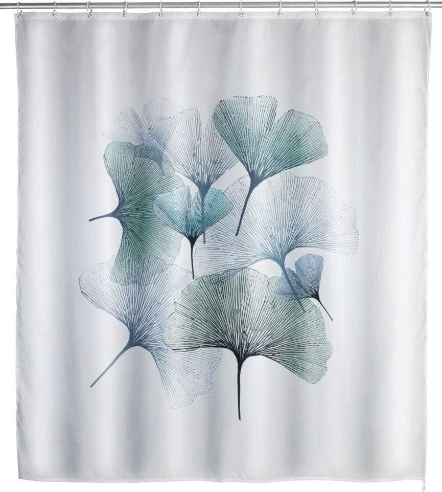 Wenko Protiplísňový sprchový závěs Gingko, polyester