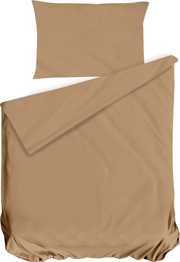 Cottonbox bavlnené obliečky Neat Beige 140 × 200/70 × 90 cm