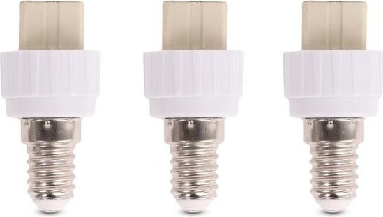Entac Žárovkový adaptér - E14 na G9, 3 ks