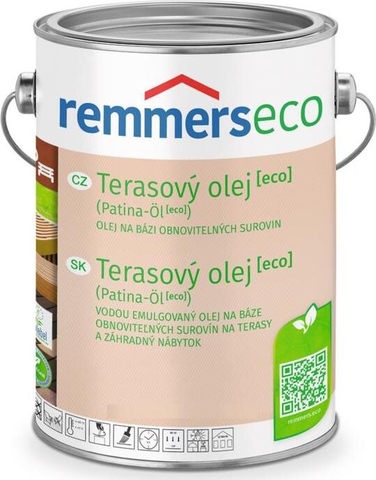 Remmers Terasový olej ECO 2,5 l Platingrau / Platinově šedá