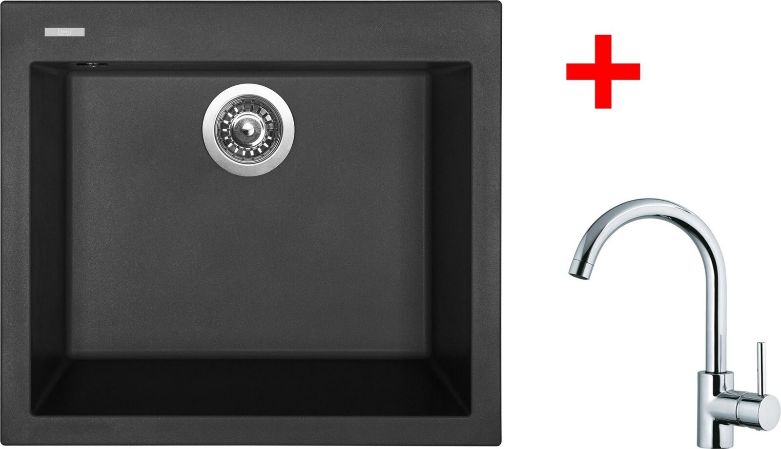 Sinks Cube 560 Nanoblack + Mix 35