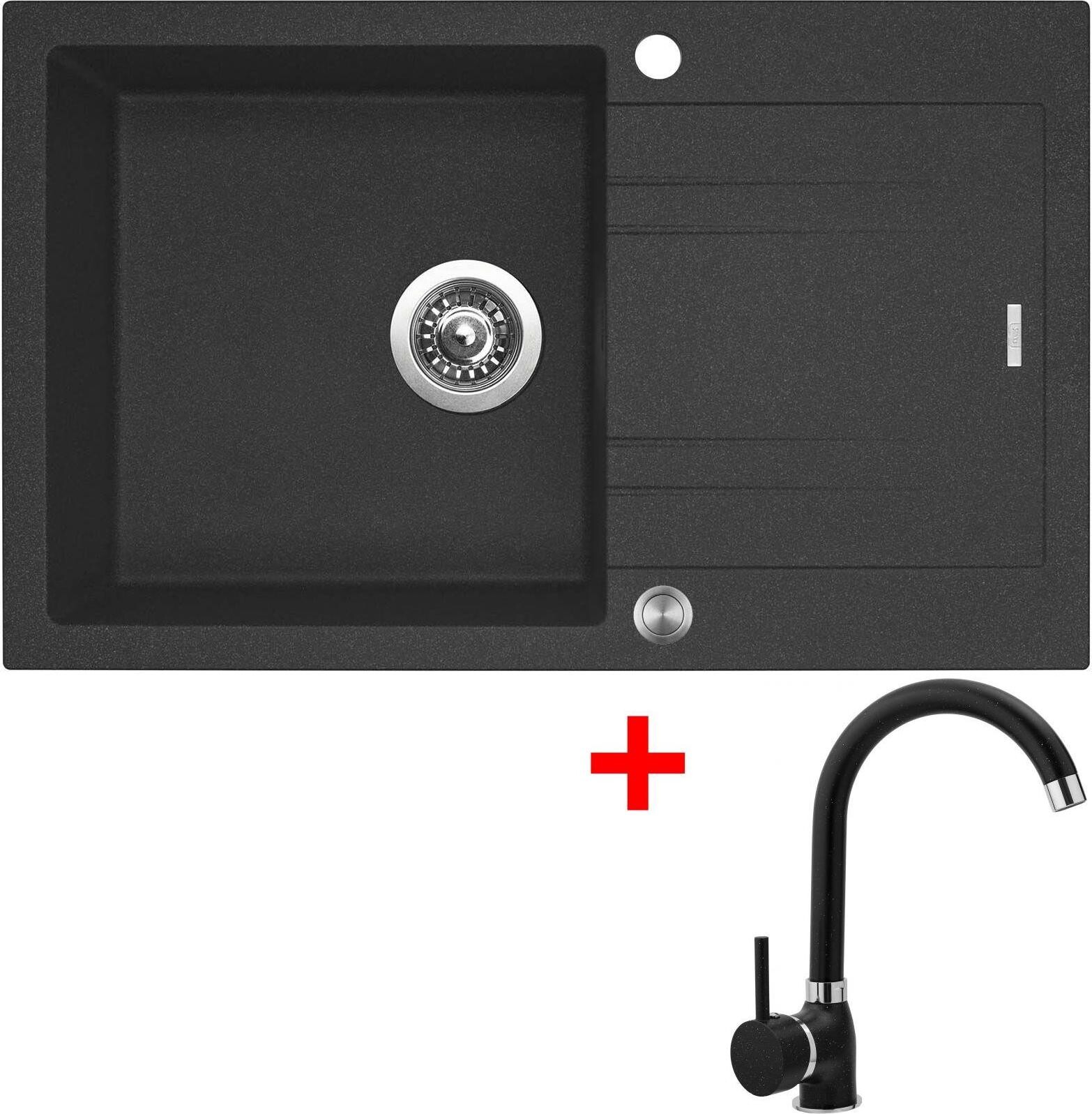Sinks Linea 780 XC Granblack + Polo GR