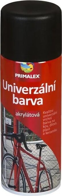 Primalex Univerzálna farba RAL 9005 čierna MAT 400 ml