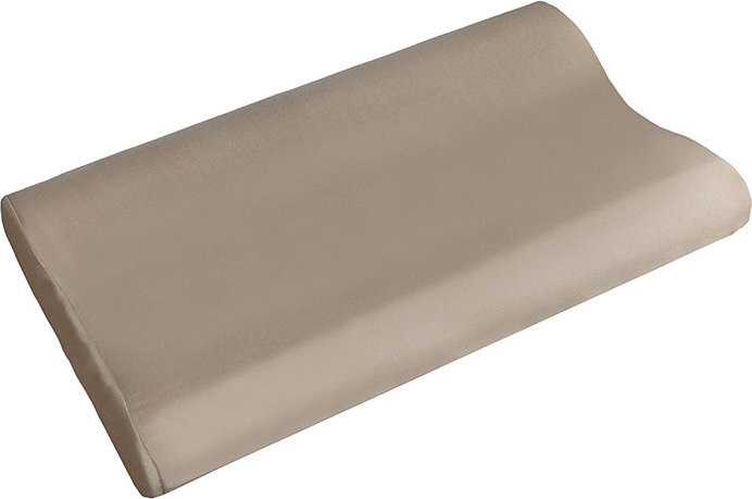 BELLATEX Povlak - anatomický polštář Lux Jersey 60 × 33 cm, 13 kávový