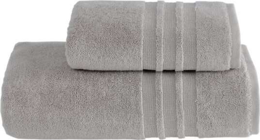 Soft Cotton Osuška PRESTIGE 85 × 150 cm, světle šedý