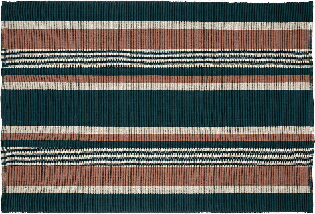 Atmosphera Pruhovaný bavlněný koberec COLLECTIONEUR, 120 × 170 cm