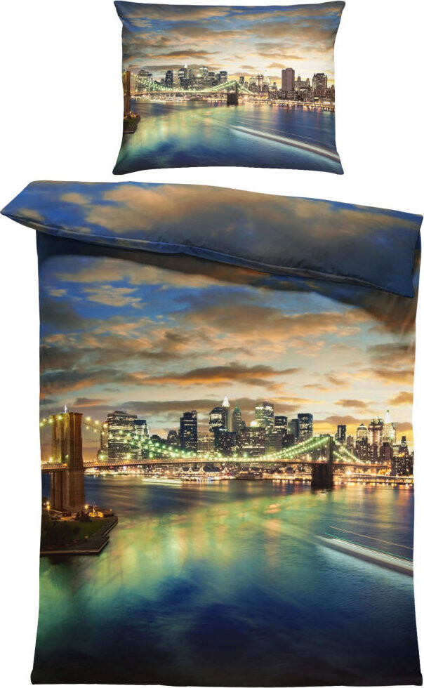 IMPAR Obliečky Brooklyn, 140 × 200 cm + 90 × 70 cm