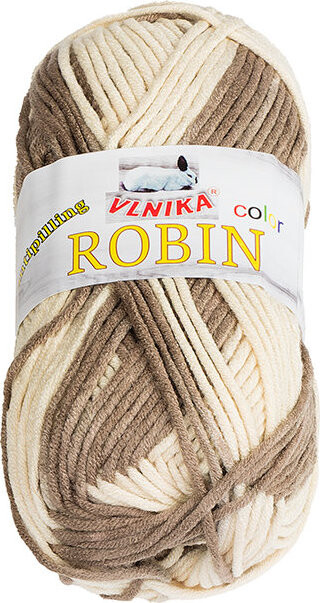 BELLATEX Robin color 100 g - 21 béžová, hnědá
