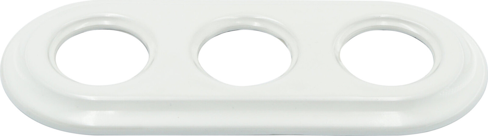 X-Site Retro rámeček trio keramika 3 × A100mm bílý
