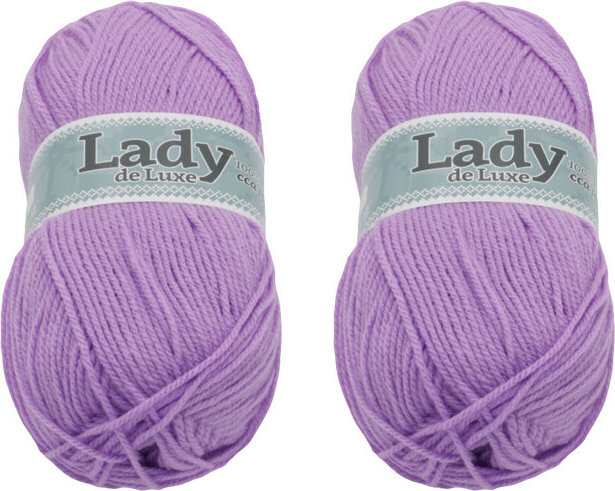 BELLATEX Lady NGM de luxe 100 g set 2 ks - 956 sv. fialová