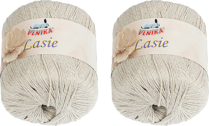 BELLATEX Lasie 50 g set 2 ks - 122 přírodní