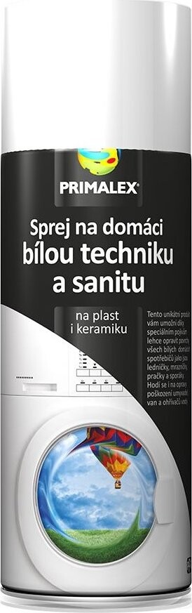 Primalex Sprej na bílou techniku, sanitu 400 ml