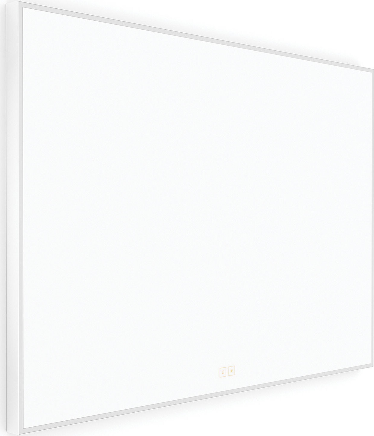 Nimco LED zrcadlo 100 × 70 cm bílé – dotykové ovládání s nastavením jasu a barvy ZPB 13004VX 05