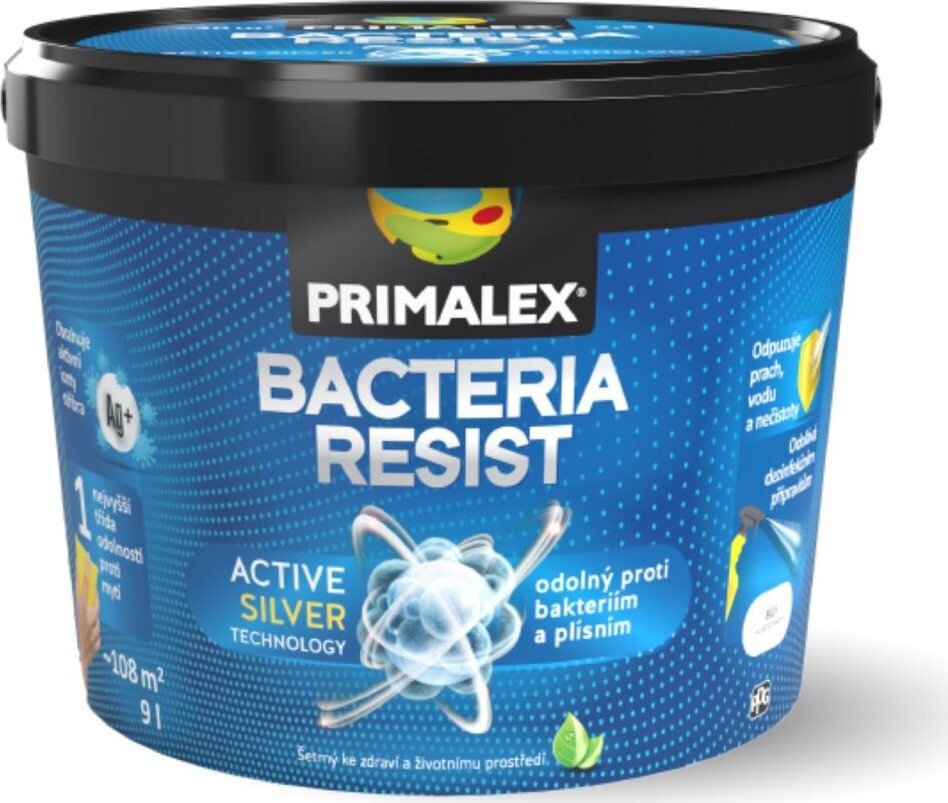 Primalex Bacteria Resist 9 l, bílá