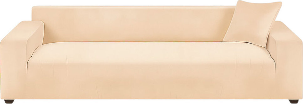 Ruhhy 26184 Elastický potah na rohovou pohovku 190-230 cm, polštář 45 x 45 cm, béžový