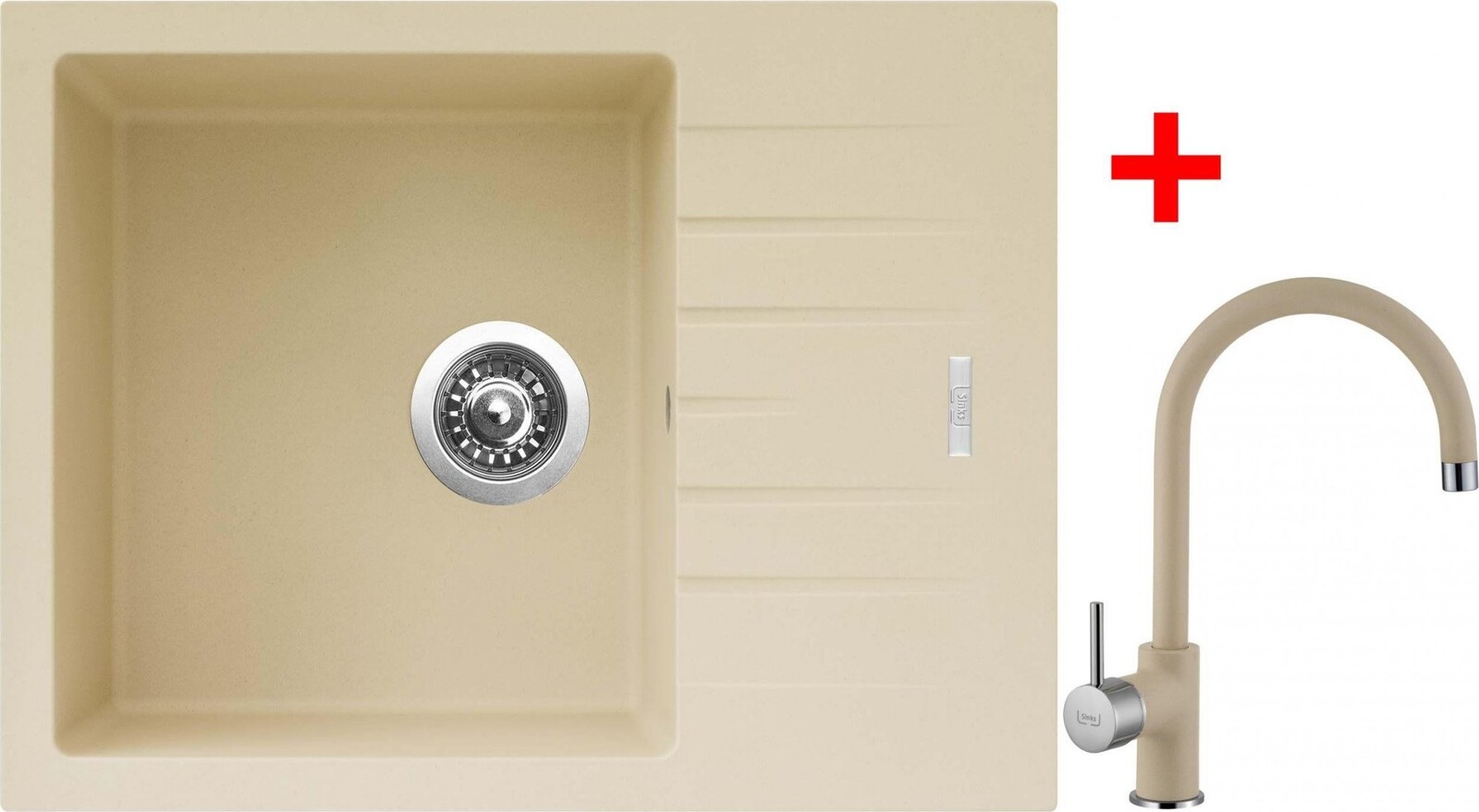 Sinks Perfecto 650 Sahara + Vitalia GR