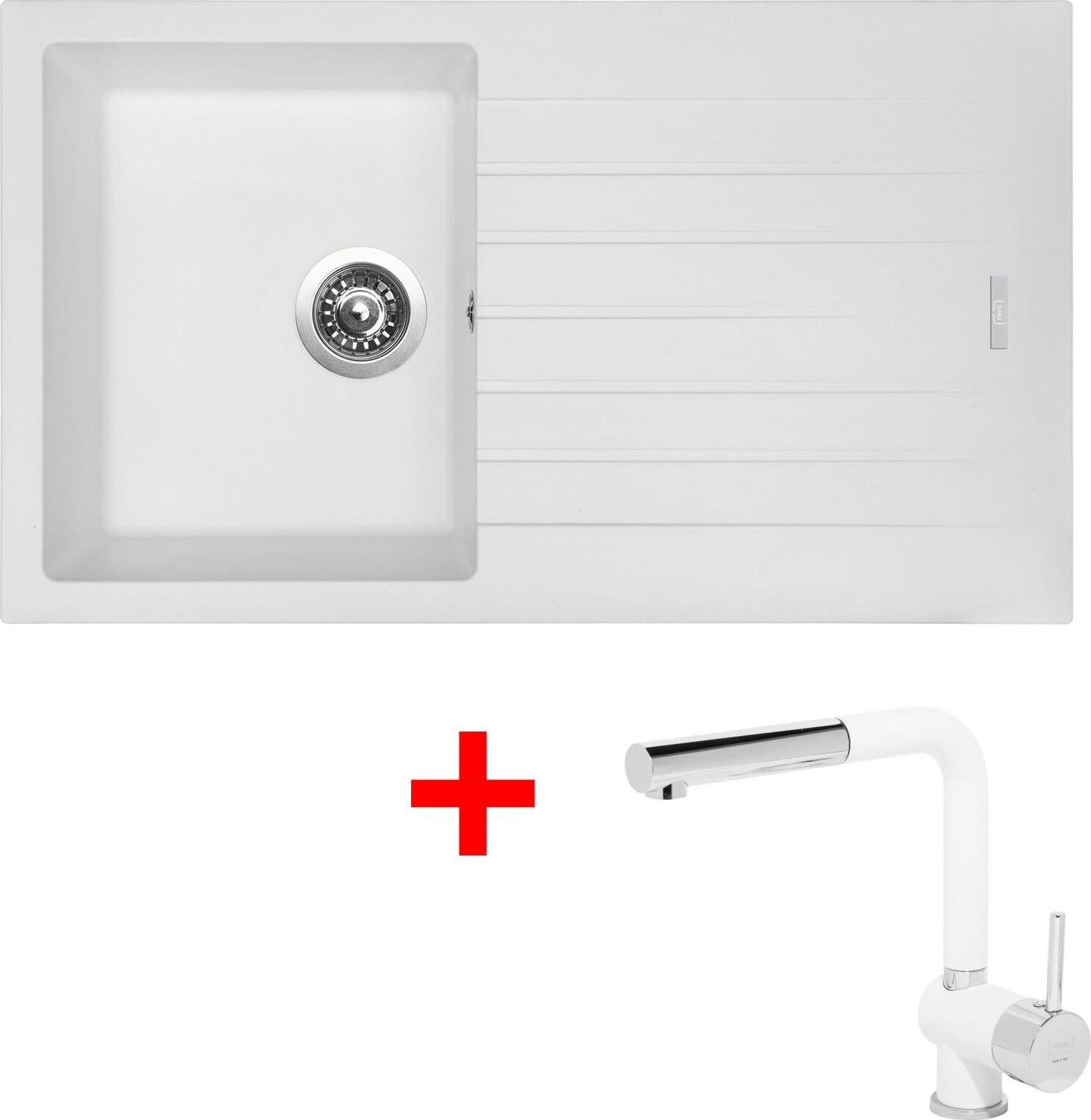 Sinks Perfecto 860 Milk + Mix 3 P GR