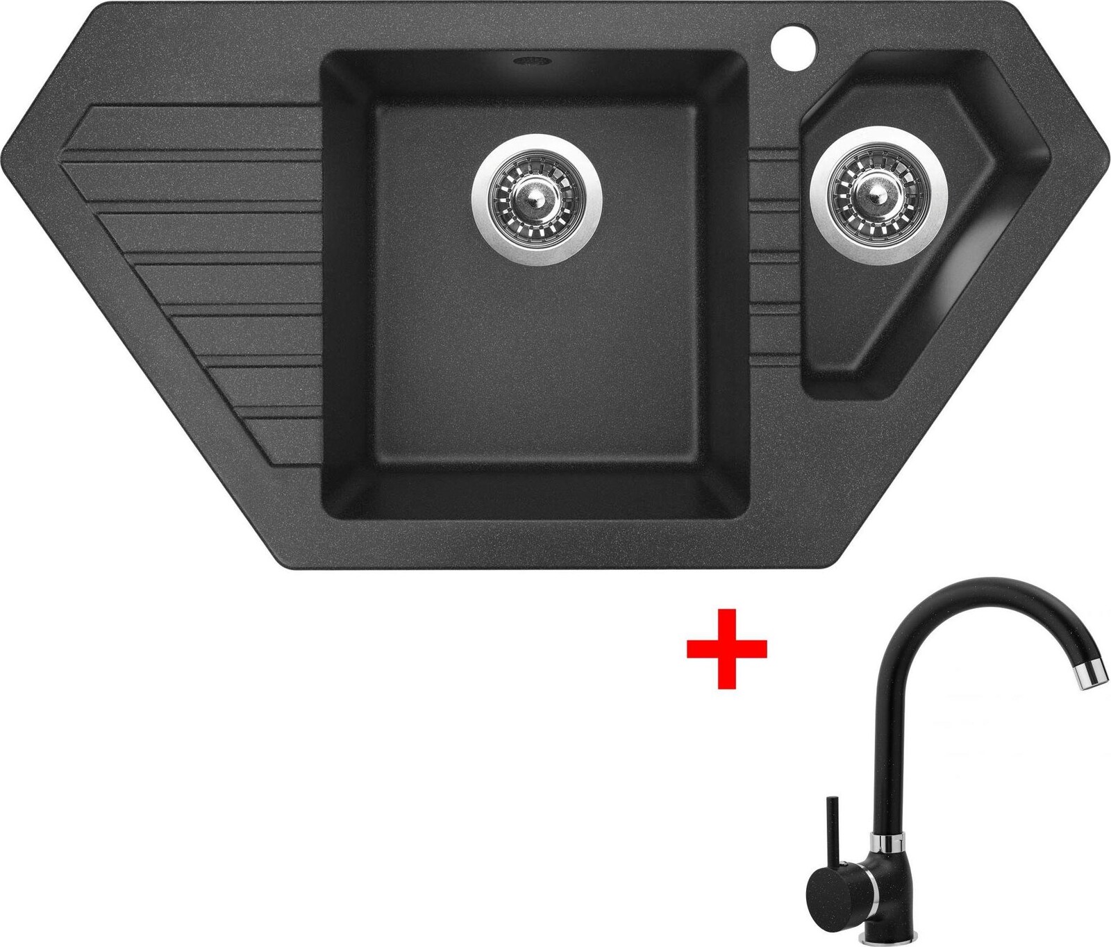 Sinks Bravo 850.1 Granblack + Polo GR