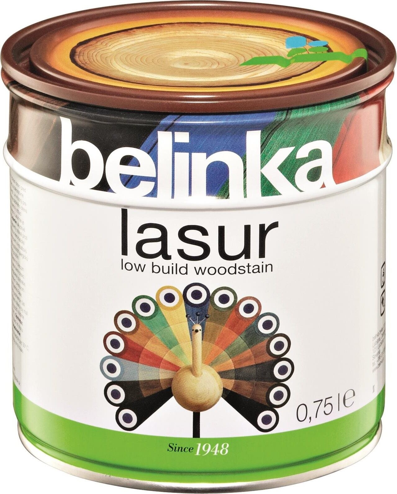 KANSAI HELIOS Belinka Lasur 0,75 l, barva 28 Staré dřevo