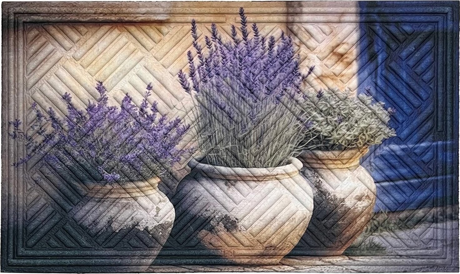 DuraHome Rohož guma & pp, 45 × 75 cm, Color K1