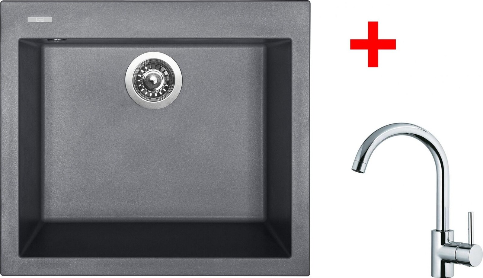 Sinks Cube 560 Nanogrey + Mix 35
