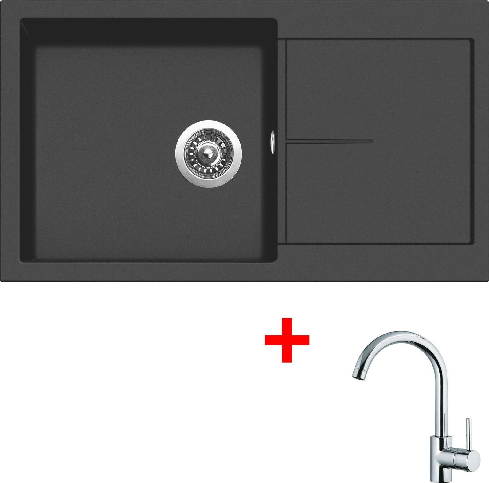 Sinks Infinity 860 Nanoblack + Mix 35
