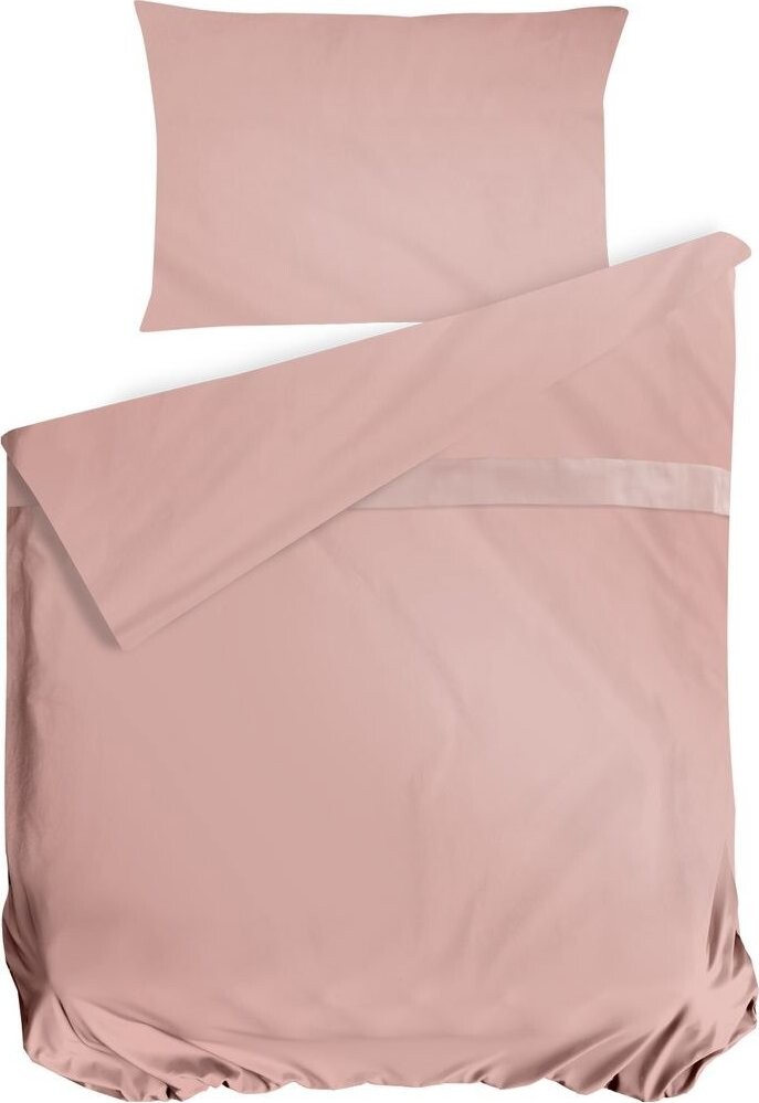 Cottonbox Cotonbox saténové obliečky Satin Pink 140 × 200/70 × 90 cm