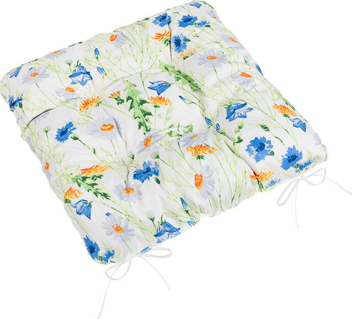 BELLATEX Sedák Adéla 41/177 prošívaný 40 × 40 cm kvítí