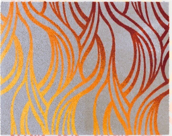 GRUND Mayra (malá) 50 × 60 cm, oranžová