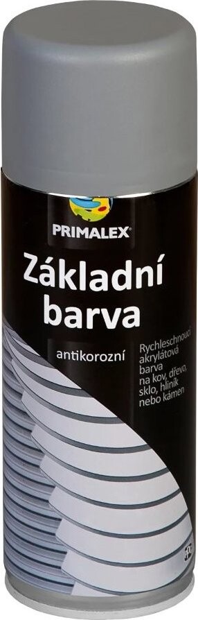 Primalex Sprej základní barva šedá 400 ml