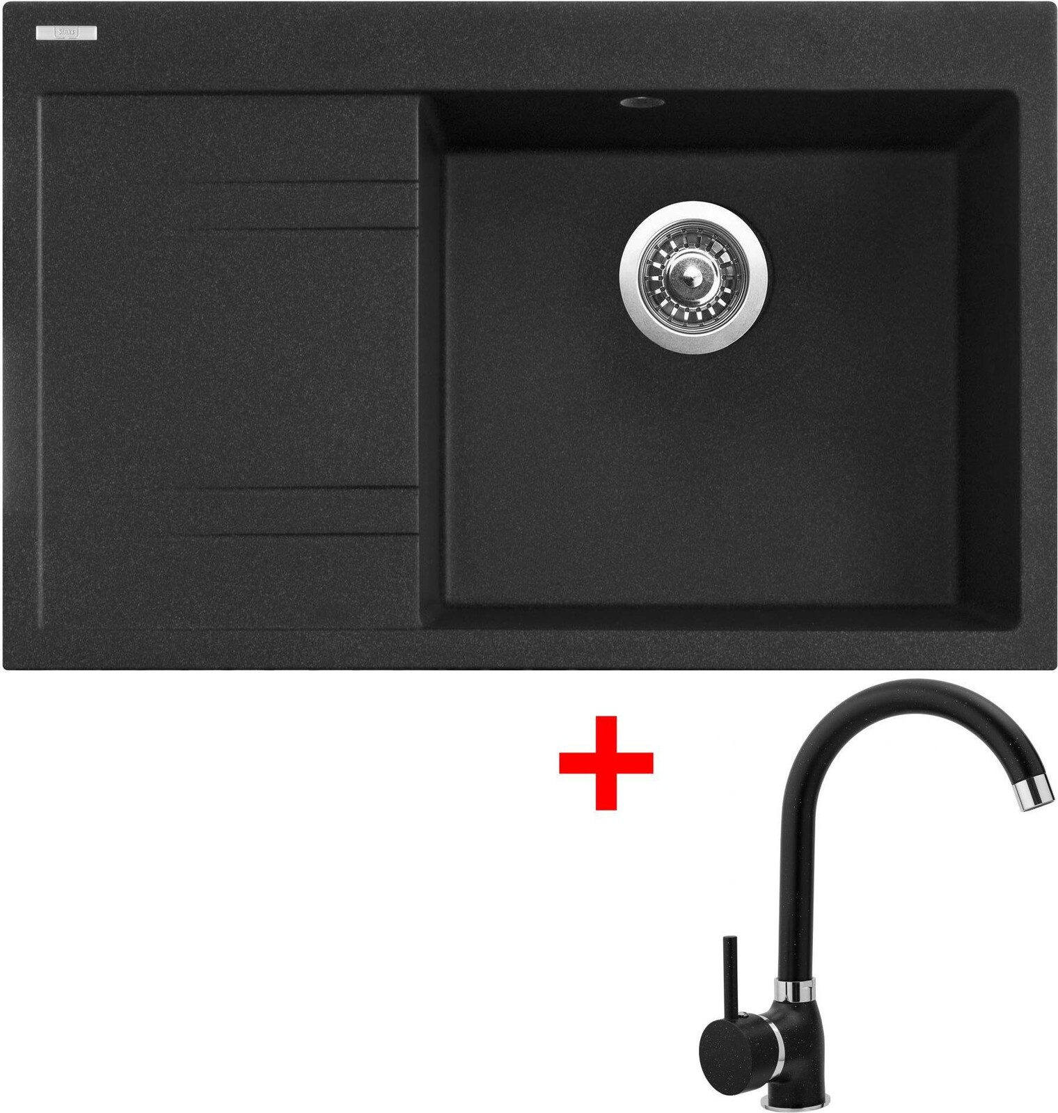 Sinks Rim 780 P Granblack + Polo GR