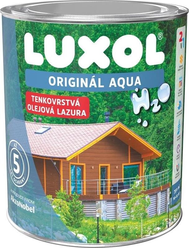 AKZO NOBEL Luxol Originál Aqua 2,5 l Tmavý dub