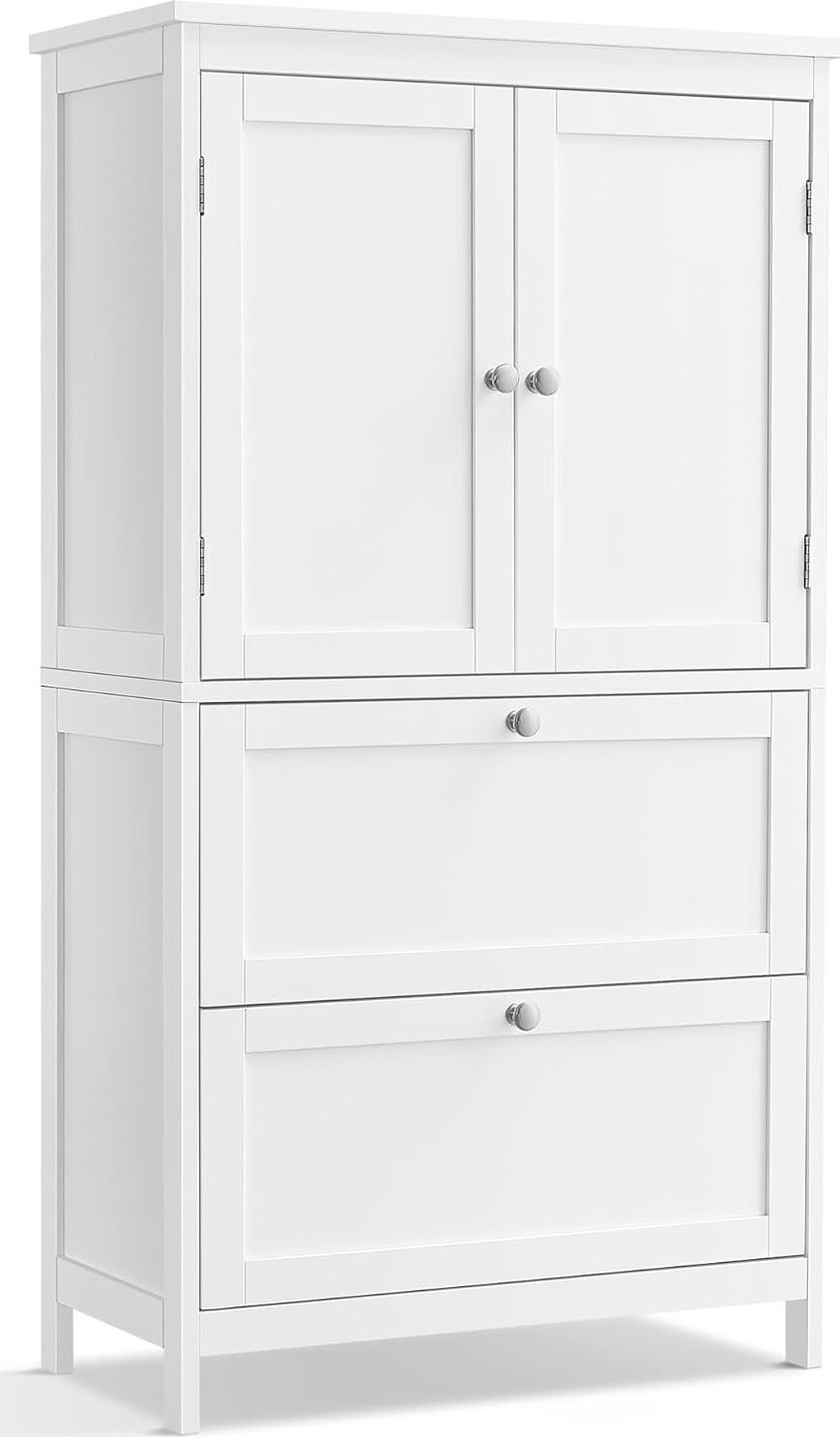 Songmics a Vasagle Koupelnová skříňka Vasagle Swede 110 cm bílá