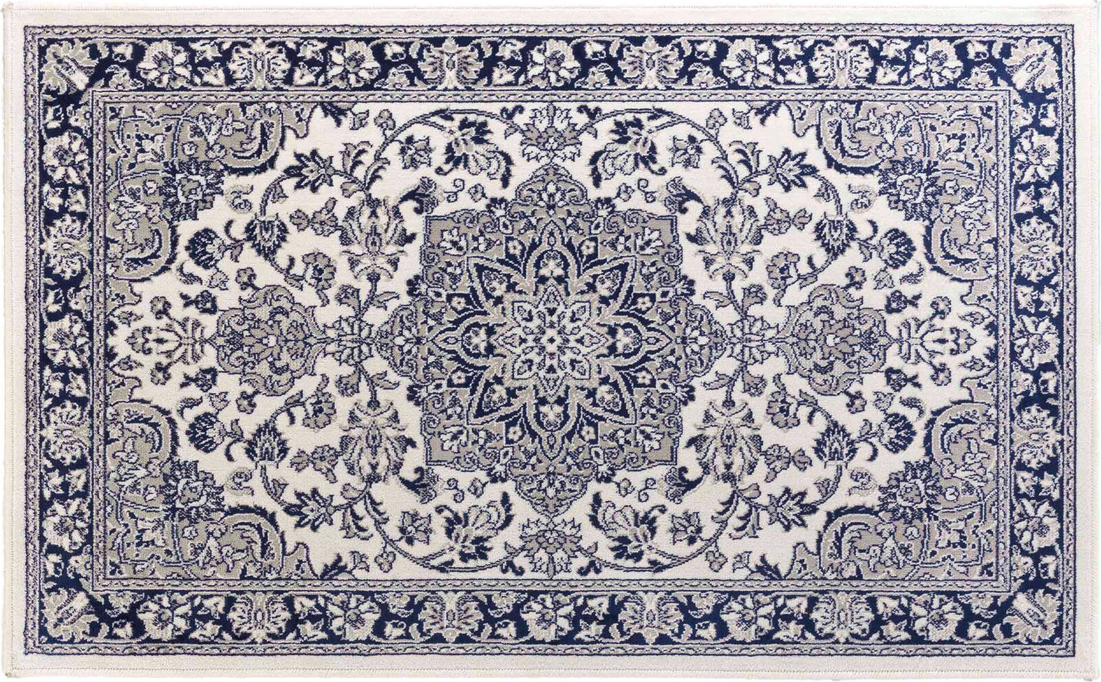 Douceur d'intérieur Tkaný koberec do předsíně, CHERINE, 68 × 110 cm, šedý