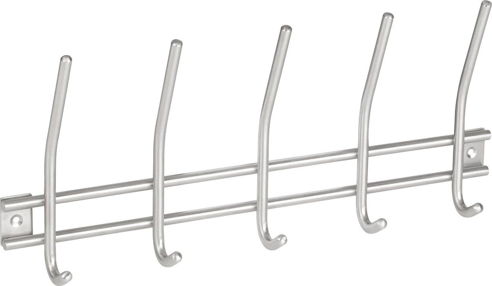 WALTECO Věšáková lišta 380x165mm 5 háčků, nerez