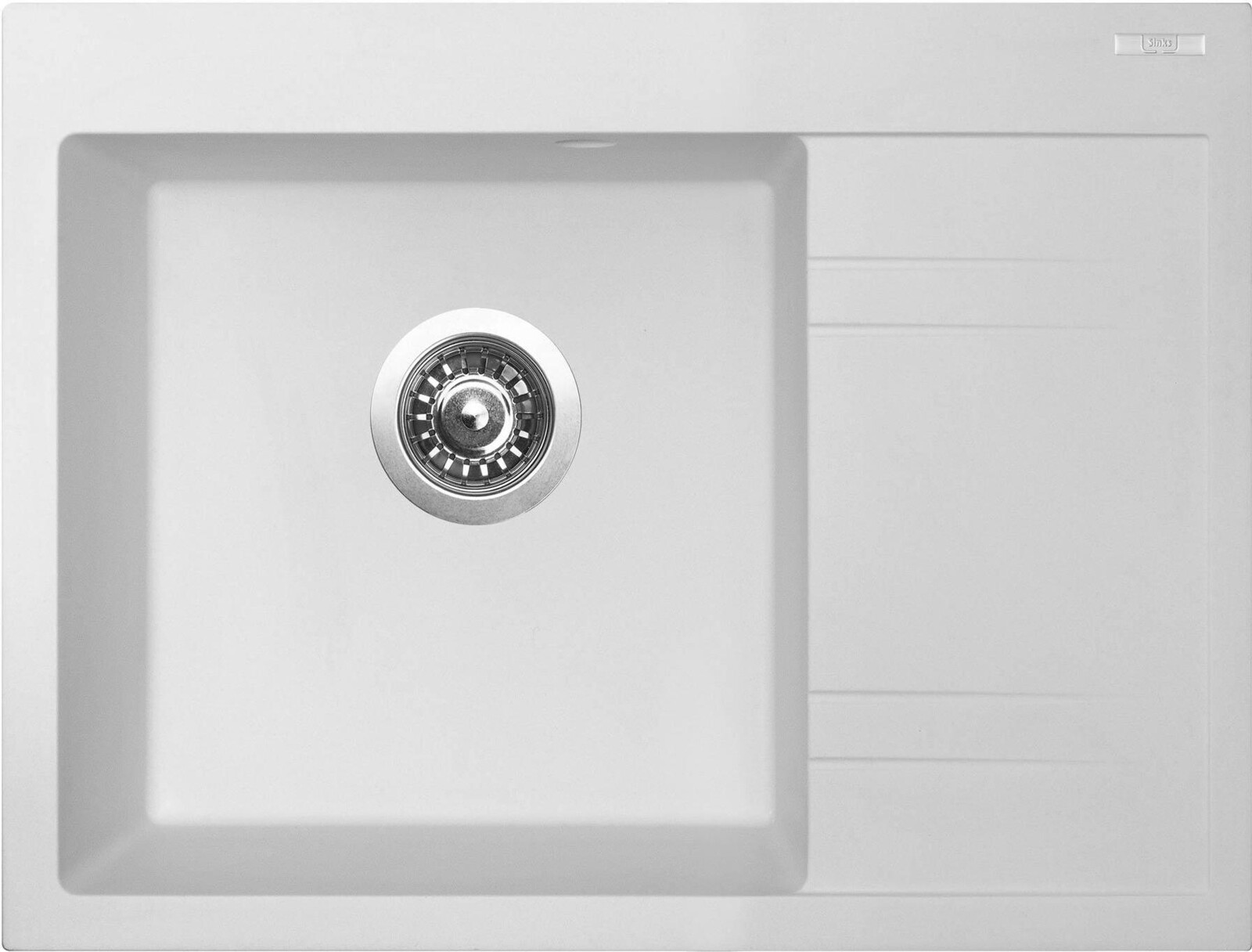 Sinks RIM 650 L Milk ľavý