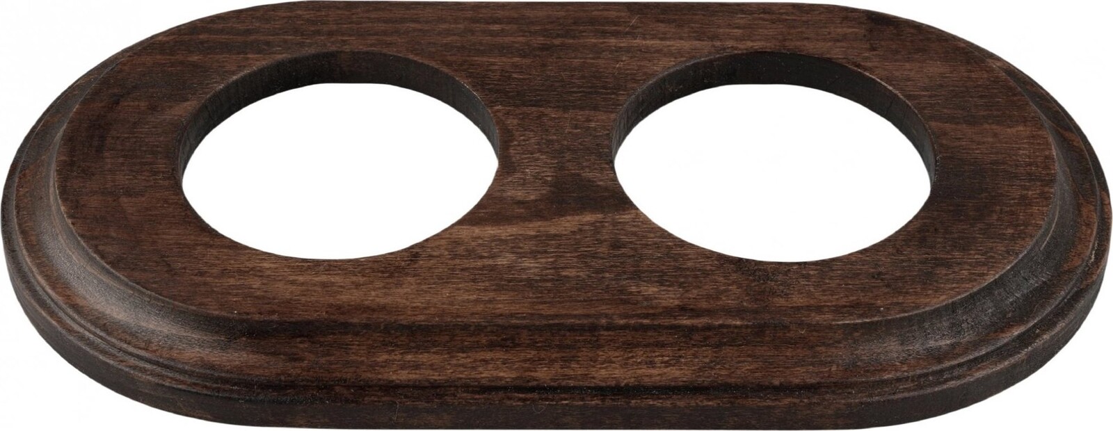 X-Site Retro rámeček duo dřevo 2 × A100mm tmavý