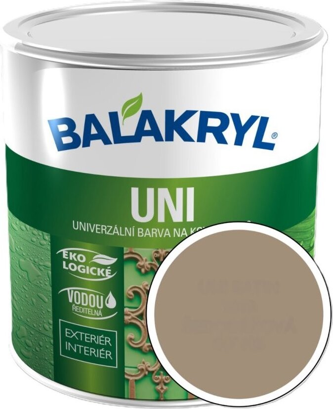 PPG Balakryl Uni Satin 1019, 0,7 kg, šedobéžová