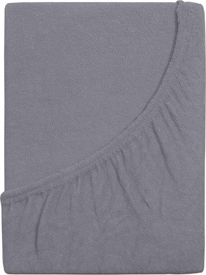 B.E.S. – Petrovice Prestieradlo froté PERFECT – 140 × 200 cm, Sivá